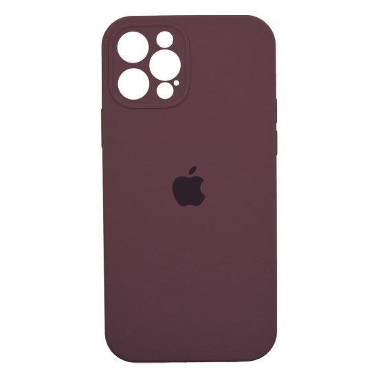 iPhone 12 Pro Max Silicone Case Full Camera Lilac Pride