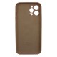 iPhone 12 Pro Max Silicone Case Full Camera Pink Sand