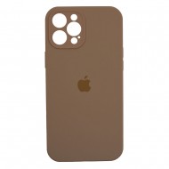 iPhone 12 Pro Max Silicone Case Full Camera Pink Sand