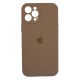 iPhone 12 Pro Max Silicone Case Full Camera Pink Sand
