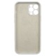 iPhone 12 Pro Silicone Case Full Camera White