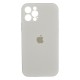 iPhone 12 Pro Silicone Case Full Camera White