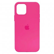 iPhone 12/12Pro Silicone Case Hot Pink