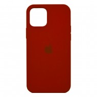 iPhone 12/12Pro Silicone Case Red