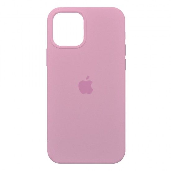 iPhone 12/12Pro Silicone Case Light Pink