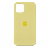 iPhone 12/12Pro Silicone Case Mellow Yellow