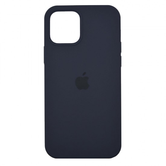 iPhone 12/12Pro Silicone Case Midnight Blue