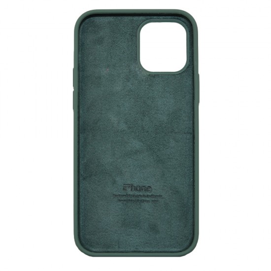 iPhone 12/12Pro Silicone Case Pine Green