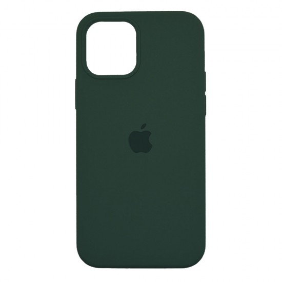 iPhone 12/12Pro Silicone Case Pine Green
