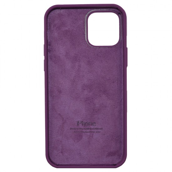 iPhone 12/12Pro Silicone Case Purple