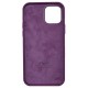 iPhone 12/12Pro Silicone Case Purple
