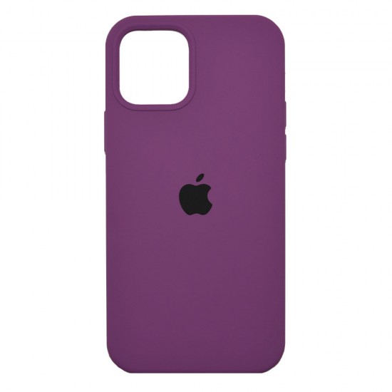 iPhone 12/12Pro Silicone Case Purple