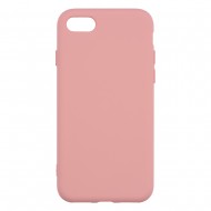 IPhone 7/8 Silicone Case Soft Touch with Microfiber Pink