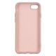 IPhone 7/8 Silicone Case Soft Touch with Microfiber Pink Sand