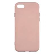 IPhone 7/8 Silicone Case Soft Touch with Microfiber Pink Sand