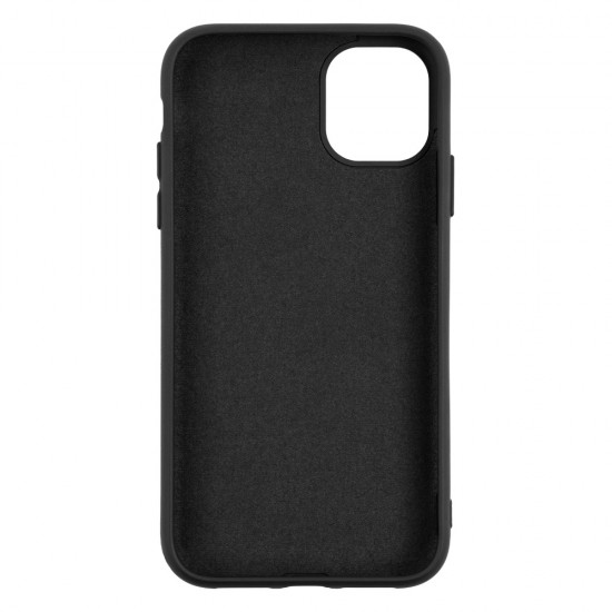 IPhone 11 Silicone Case Soft Touch with Microfiber Black 