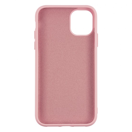 IPhone 11 Silicone Case Soft Touch with Microfiber Pink 