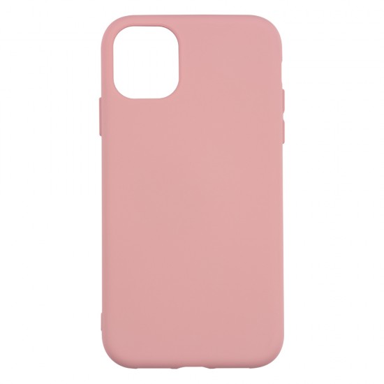IPhone 11 Silicone Case Soft Touch with Microfiber Pink 
