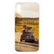 IPhone XR Silicone + PC Case with Picture Travel 