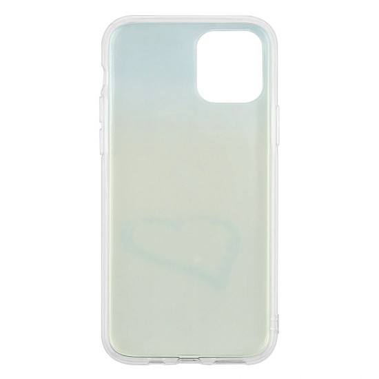 IPhone 11 Silicone + PC Case with Picture Beach 