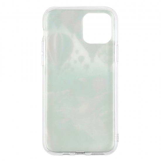 IPhone 11 Silicone + PC Case with Picture Balloon 