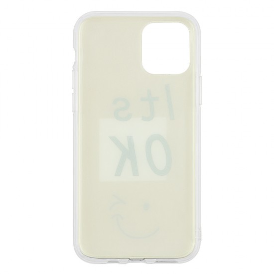 IPhone 11 Pro Silicone + PC Case with Picture It's OK 