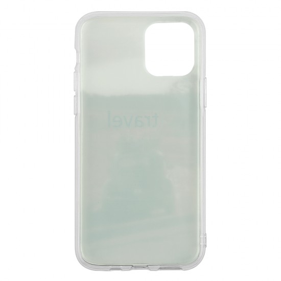 IPhone 11 Silicone + PC Case with Picture Travel 