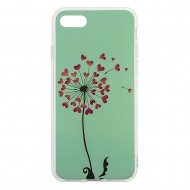 IPhone 7/8 Silicone + PC Case with Picture Dandelion