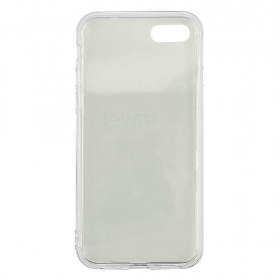 IPhone 7/8 Silicone + PC Case with Picture Travel