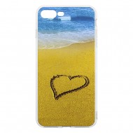 IPhone 7/8 Plus Silicone + PC Case with Picture Beach 