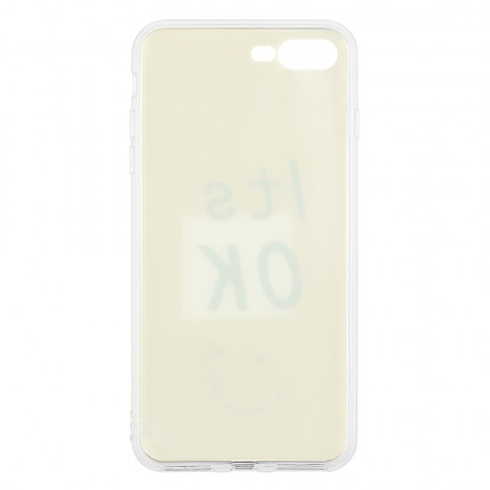 IPhone 7/8 Plus Silicone + PC Case with Picture It's OK 