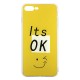 IPhone 7/8 Plus Silicone + PC Case with Picture It's OK 