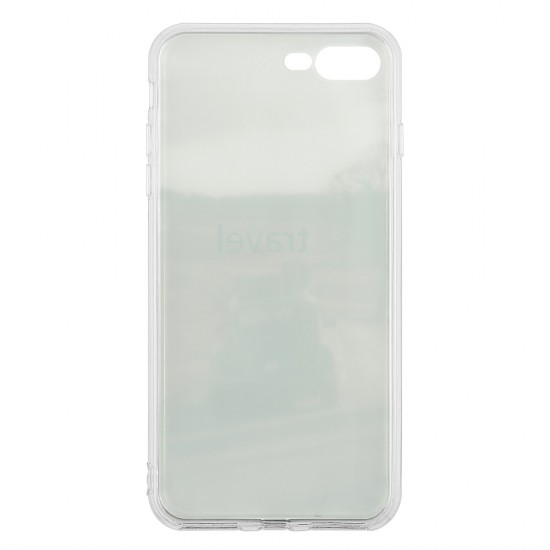 IPhone 7/8 Plus Silicone + PC Case with Picture Travel 