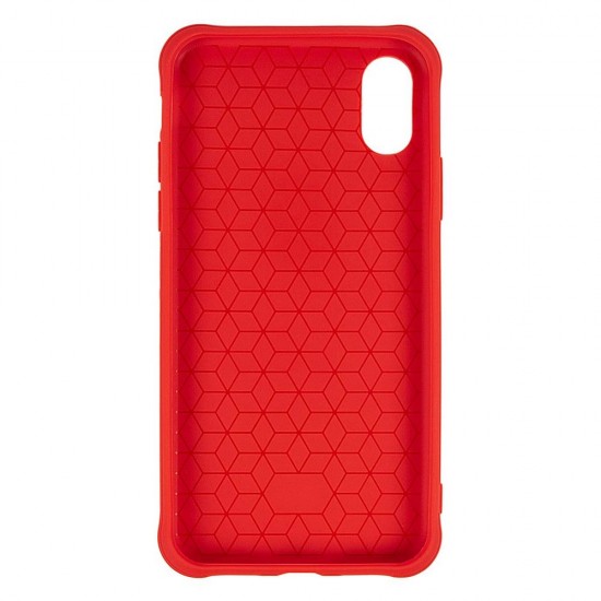 IPhone X/Xs Silicone Thin Soft Case Red 
