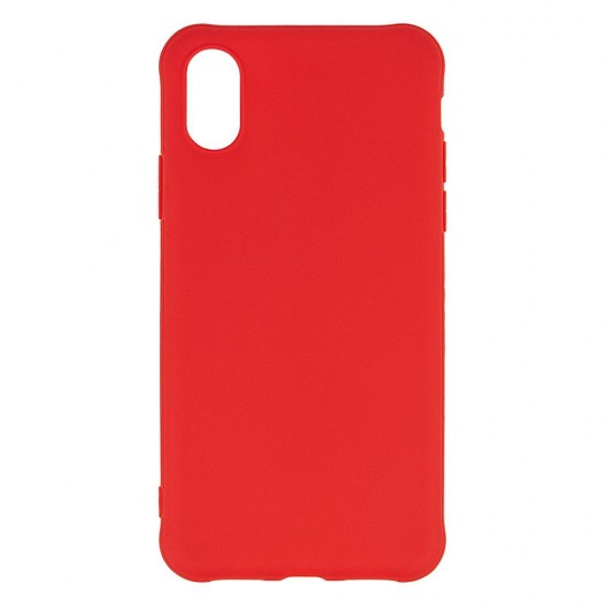 IPhone X/Xs Silicone Thin Soft Case Red 