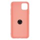 IPhone 11 Pro Max Silicone Case Ring Spinner Pink