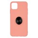 IPhone 11 Pro Max Silicone Case Ring Spinner Pink