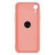 IPhone XR Silicone Case Ring Spinner Pink 
