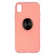 IPhone X/Xs Silicone Case Ring Spinner Pink 