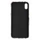 IPhone X/Xs Silicone Case with Picture White Leaves 