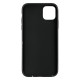IPhone 11 Silicone Case with Picture Black Marble 