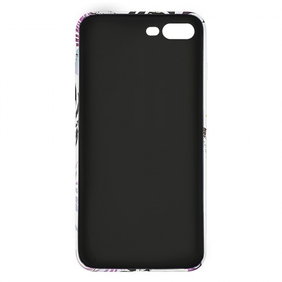 IPhone 7/8 Plus Silicone Case with Picture White Leaves 