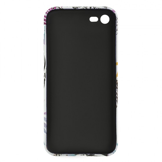 IPhone 7/8 Silicone Case with Picture White Leaves