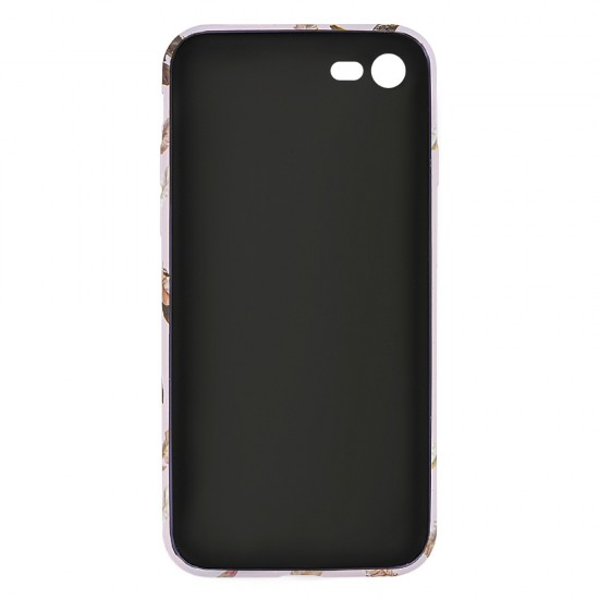 IPhone 7/8 Silicone Case with Picture Pink Feathers
