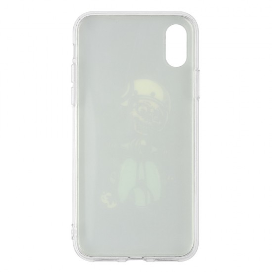 IPhone XR Silicone + PC Case with Picture Skeleton IPhone XR Silicone + PC Case with Picture Skeleton
