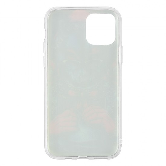 IPhone 11 Silicone + PC Case with Picture Wolf IPhone 11 Silicone + PC Case with Picture Wolf