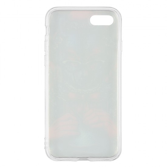 IPhone 7/8 Silicone + PC Case with Picture Wolf IPhone 7/8 Silicone + PC Case with Picture Wolf