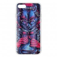 IPhone 7/8 Silicone + PC Case with Picture Wolf IPhone 7/8 Silicone + PC Case with Picture Wolf