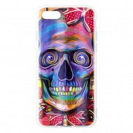 IPhone 7/8 Silicone + PC Case with Picture Skull Girl IPhone 7/8 Silicone + PC Case with Picture Skull Girl
