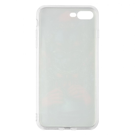 IPhone 7/8 Plus Silicone + PC Case with Picture Wolf IPhone 7/8 Plus Silicone + PC Case with Picture Wolf